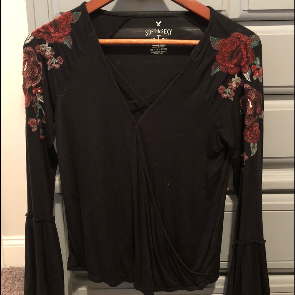 Long sleeve American Eagle blouse